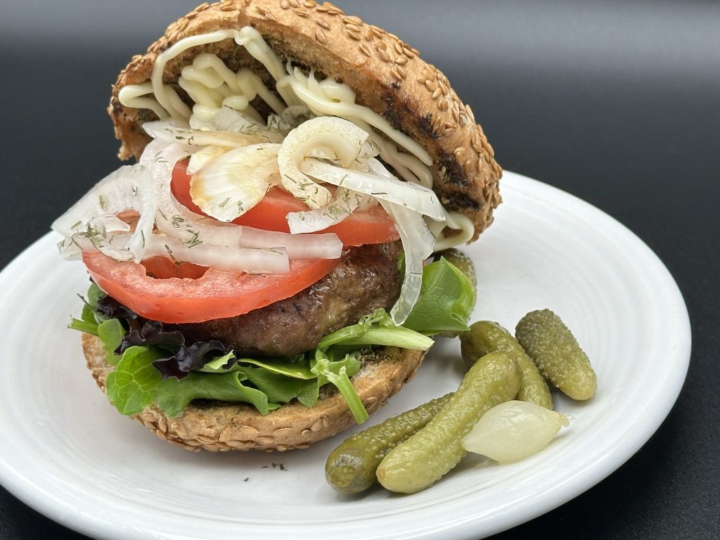 Teriyaki Pork Burgers