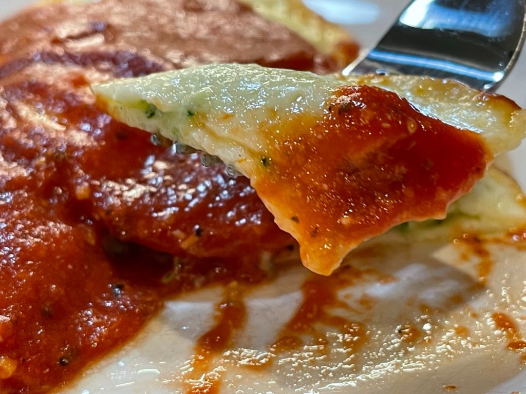 Keto Chicken Artichoke Ravioli